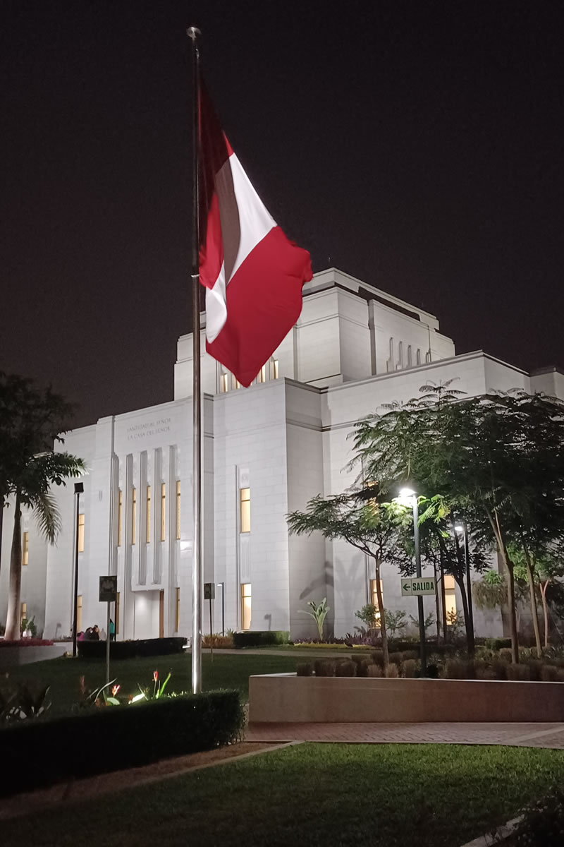 Lima Temple Peru