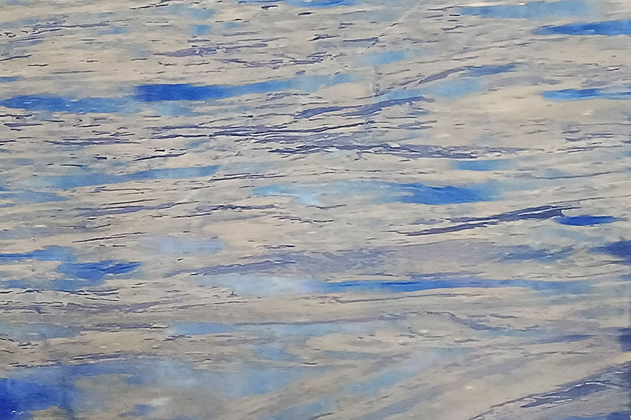 Glacier blue