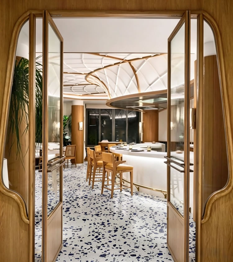 Bolivian Blue Terrazzo