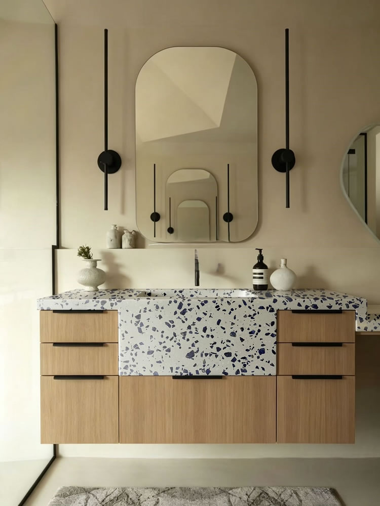 Bolivian Blue Terrazzo